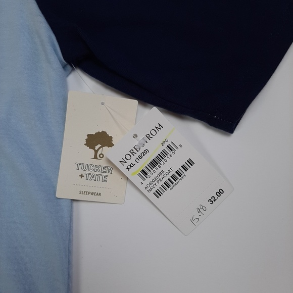 Tucker + Tate Raglan Baseball Sleep Shirt - Picture 3 of 6